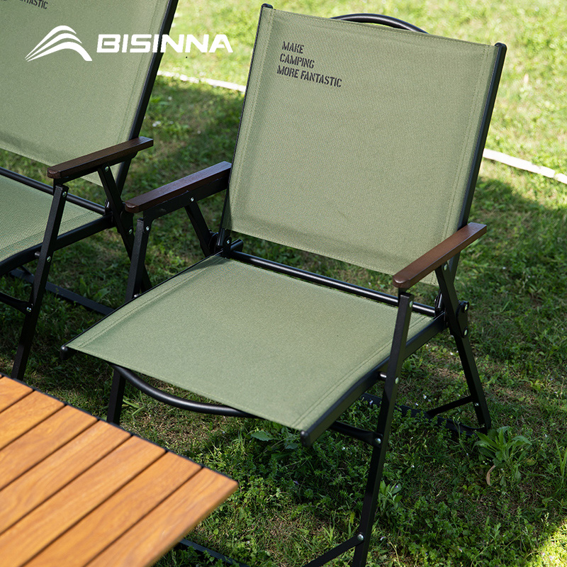 Outdoor Camping Loveseat - BISINNA Sedia da campeggio pieghevole per