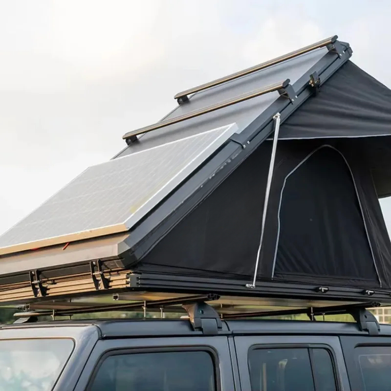 Outdoor Camping Gear - Tenda da Tetto Triangolare in Alluminio