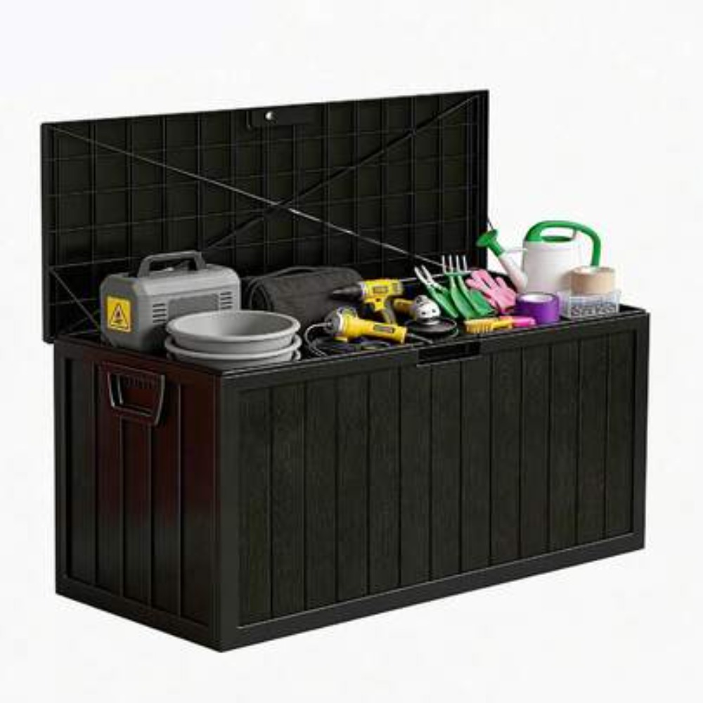 Outdoor Camping Bin - Contenitore da Esterno da 75 Galloni,