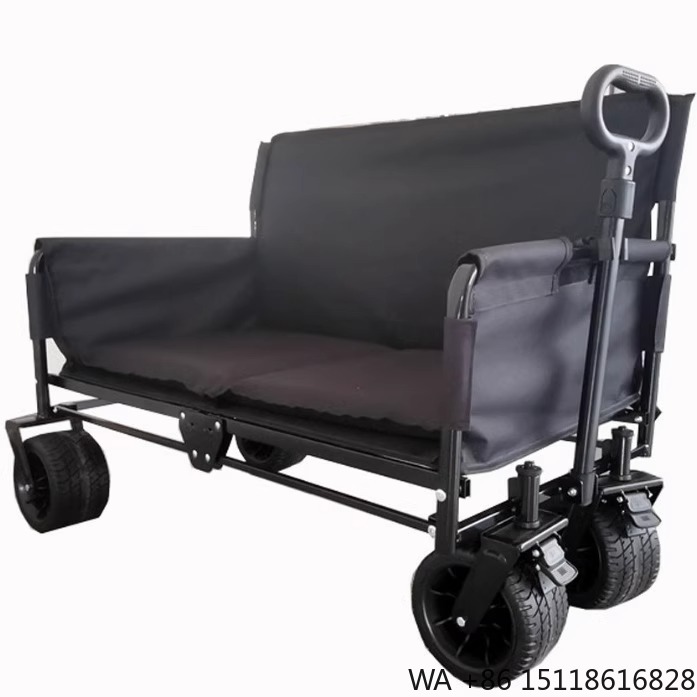 Outdoor Camping Table - Carrello Pieghevole Multifunzionale JXFT a Quattro