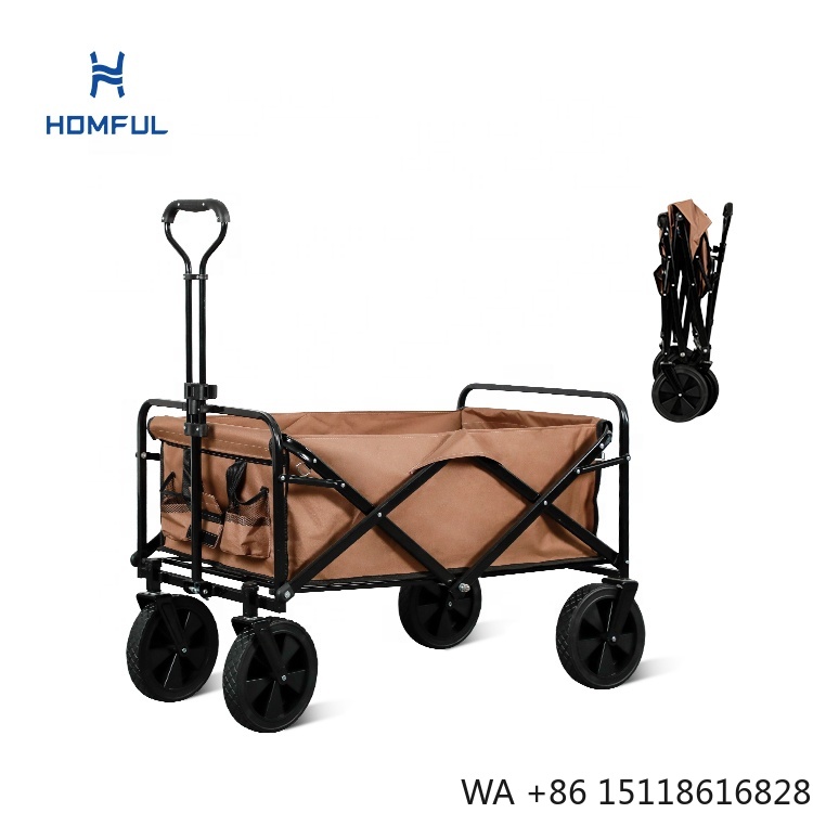 Outdoor Camping Table - Carrello da Pesca Pieghevole HOMFUL, Carrello