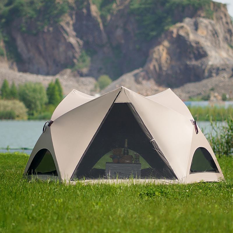 Tenda da spiaggia a montaggio  - Outdoor Camping Dome recensione e prezzo