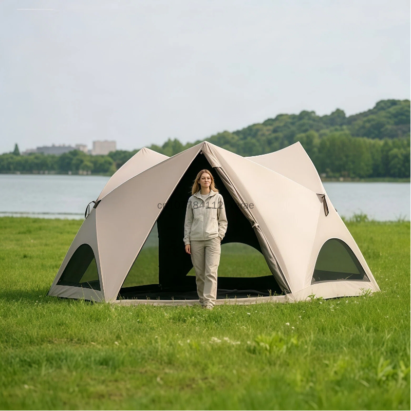 Tenda da spiaggia a montaggio  - Outdoor Camping Dome recensione e prezzo