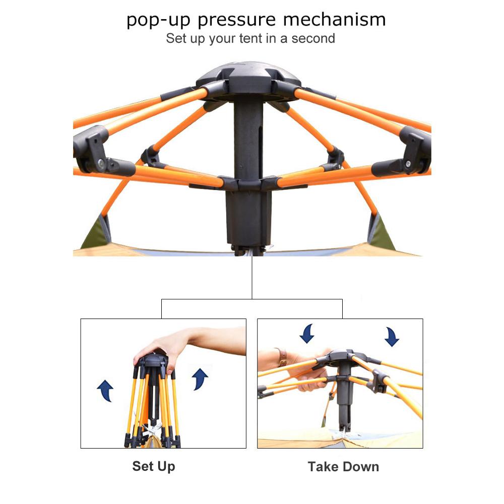 Desert & Fox 3-4 persone tenda - Outdoor Camping Dome recensione e prezzo