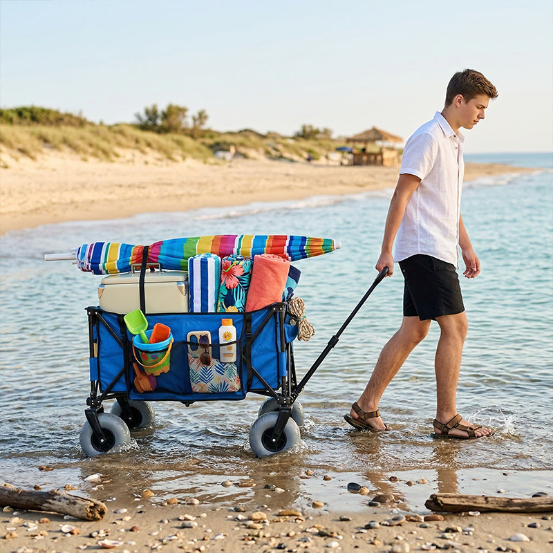 Carrello da Spiaggia Pieghevol - Outdoor Camping Table recensione e prezzo