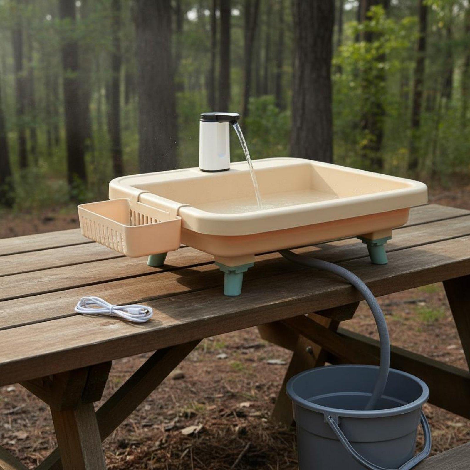 Lavabo Portatile da Campeggio  - Outdoor Camp recensione e prezzo