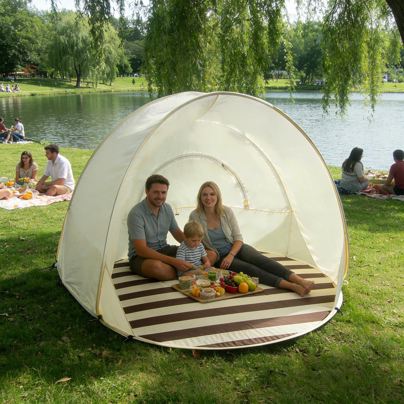 Tenda da spiaggia portatile ad - Outdoor Camping Dome recensione e prezzo