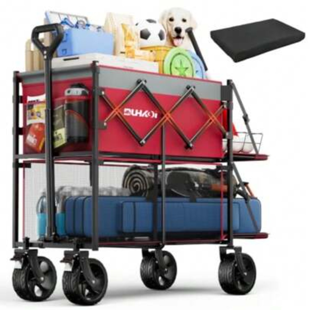 Carrello pieghevole a 2 livell - Outdoor Camping Gear recensione e prezzo