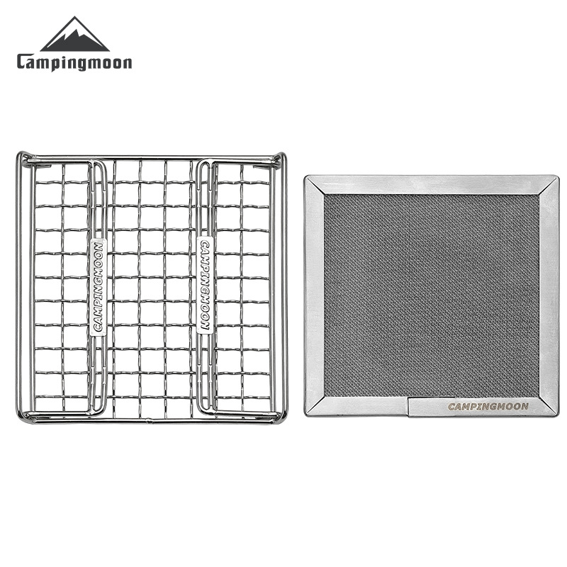 CAMPINGMOON Griglia Pieghevole - Outdoor Camping Cooking Set recensione e prezzo