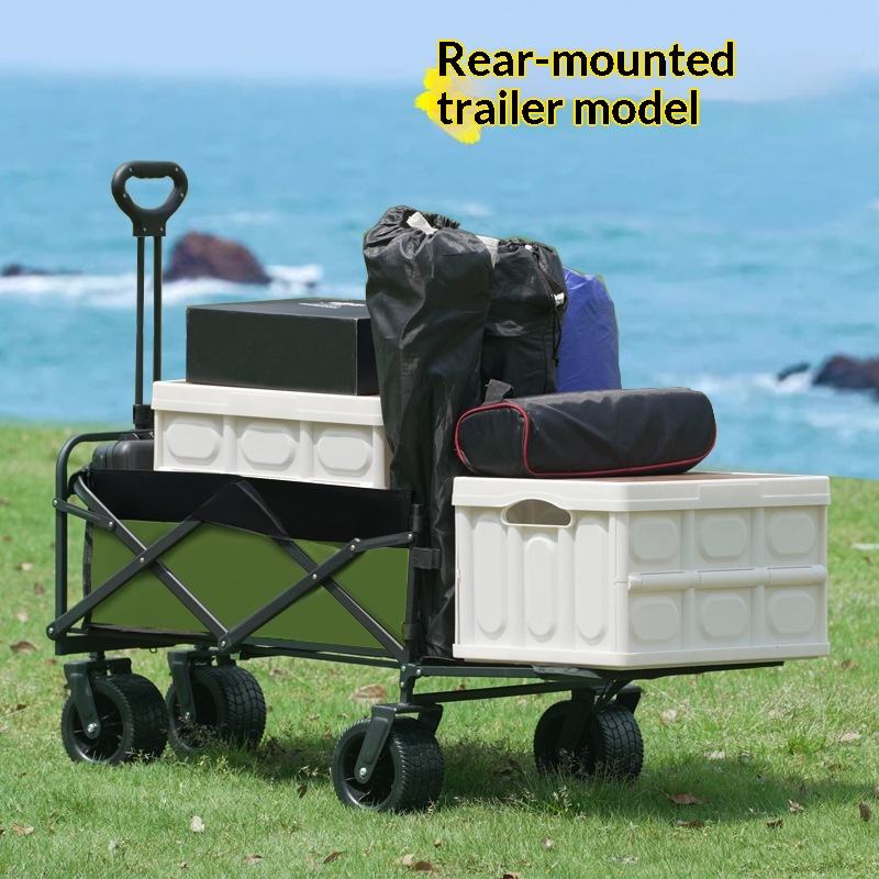 Carrello Pieghevole a Quattro  - Outdoor Camping Table recensione e prezzo