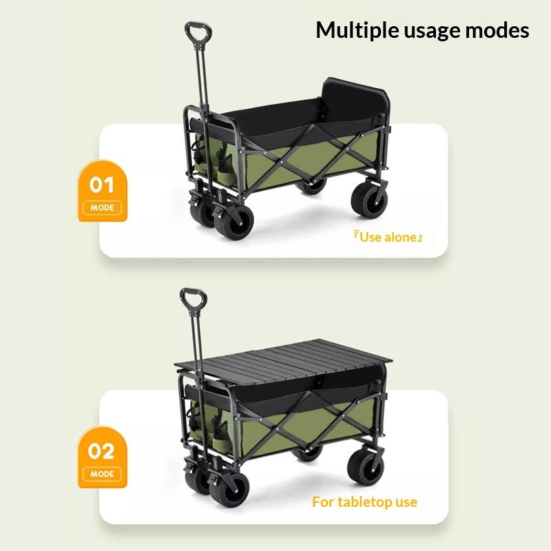 Carrello Pieghevole a Quattro  - Outdoor Camping Table recensione e prezzo