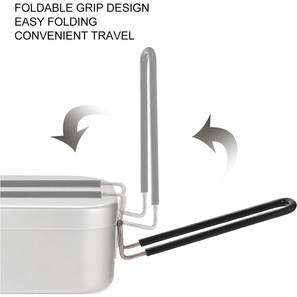 Scatole per il pranzo in allum - Outdoor Camping Cooking Set recensione e prezzo