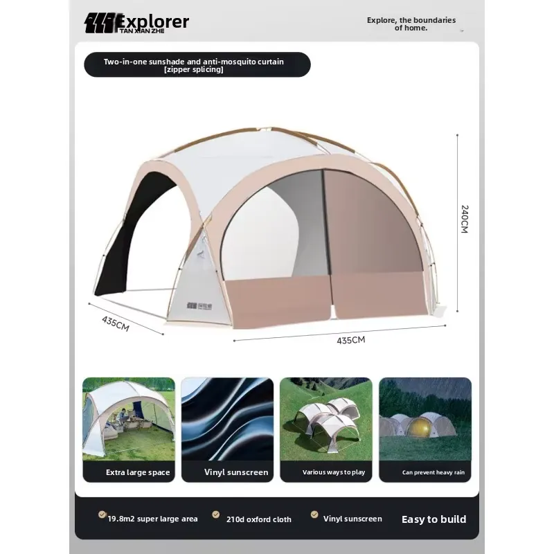 Tenda a Cupola Explorer in Vin - Outdoor Camping Gear recensione e prezzo