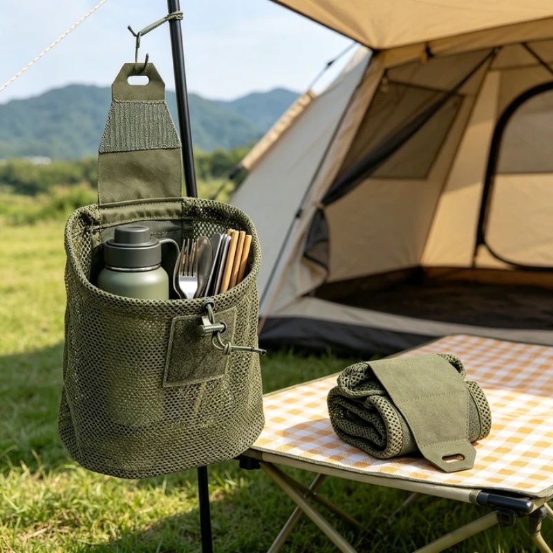 Nuova Tasca a Rete Arrotolabil - Outdoor Camping Magazine recensione e prezzo