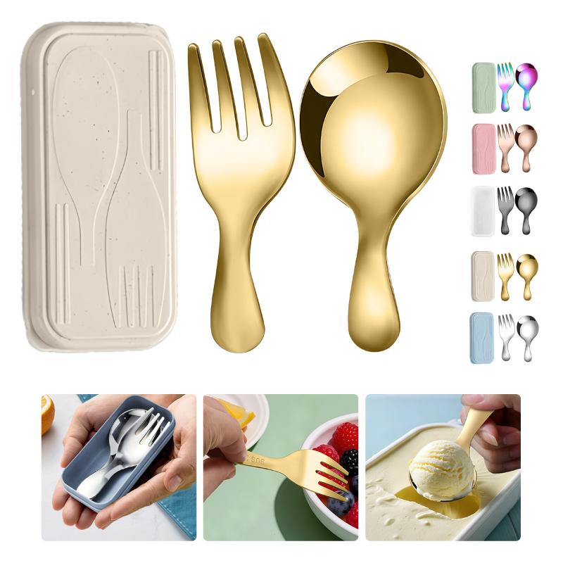 Set di stoviglie in acciaio in - Outdoor Camping Cooking Set recensione e prezzo