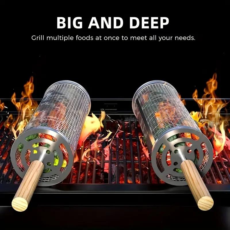 Cestello per Barbecue in Accia - Outdoor Camping Cooking Set recensione e prezzo