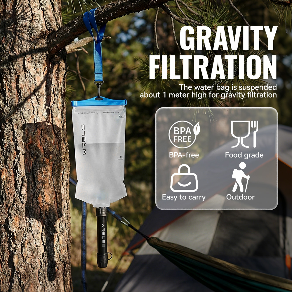 WRELS Purificatore d'Acqua Por - Portable Water Filter recensione e prezzo