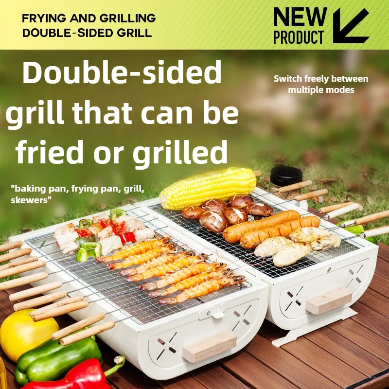 Forno Barbecue Portatile per C - Outdoor Camping Cooking Set recensione e prezzo