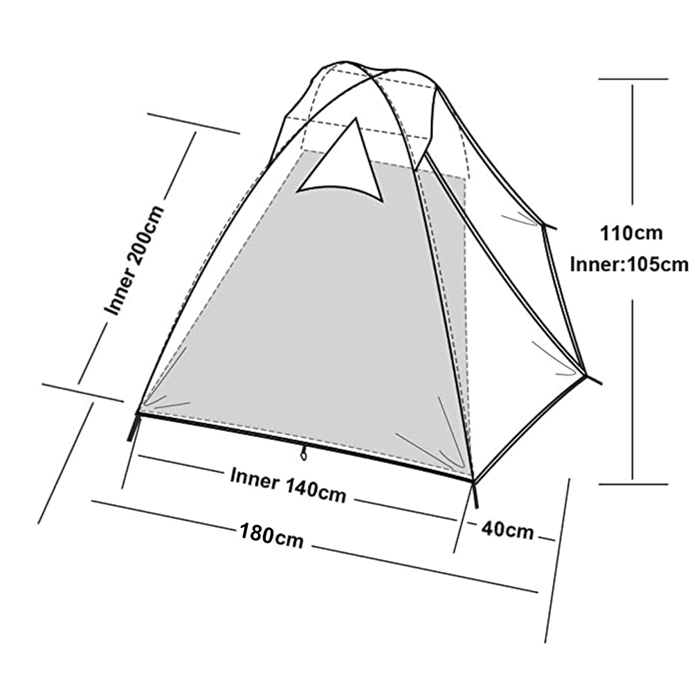 Desert&Fox Tenda per 2 Persone - Outdoor Camping Dome recensione e prezzo