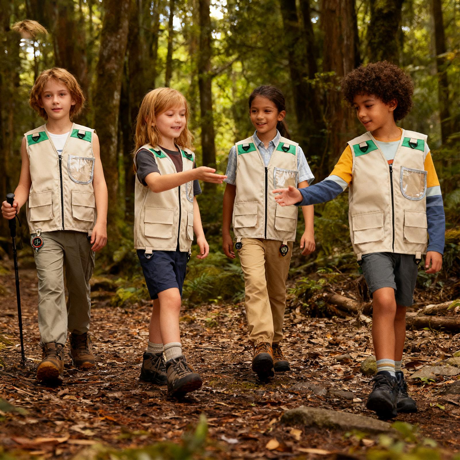 Gilet cargo per bambini Giacca - Outdoor Camping Kids Activities recensione e prezzo
