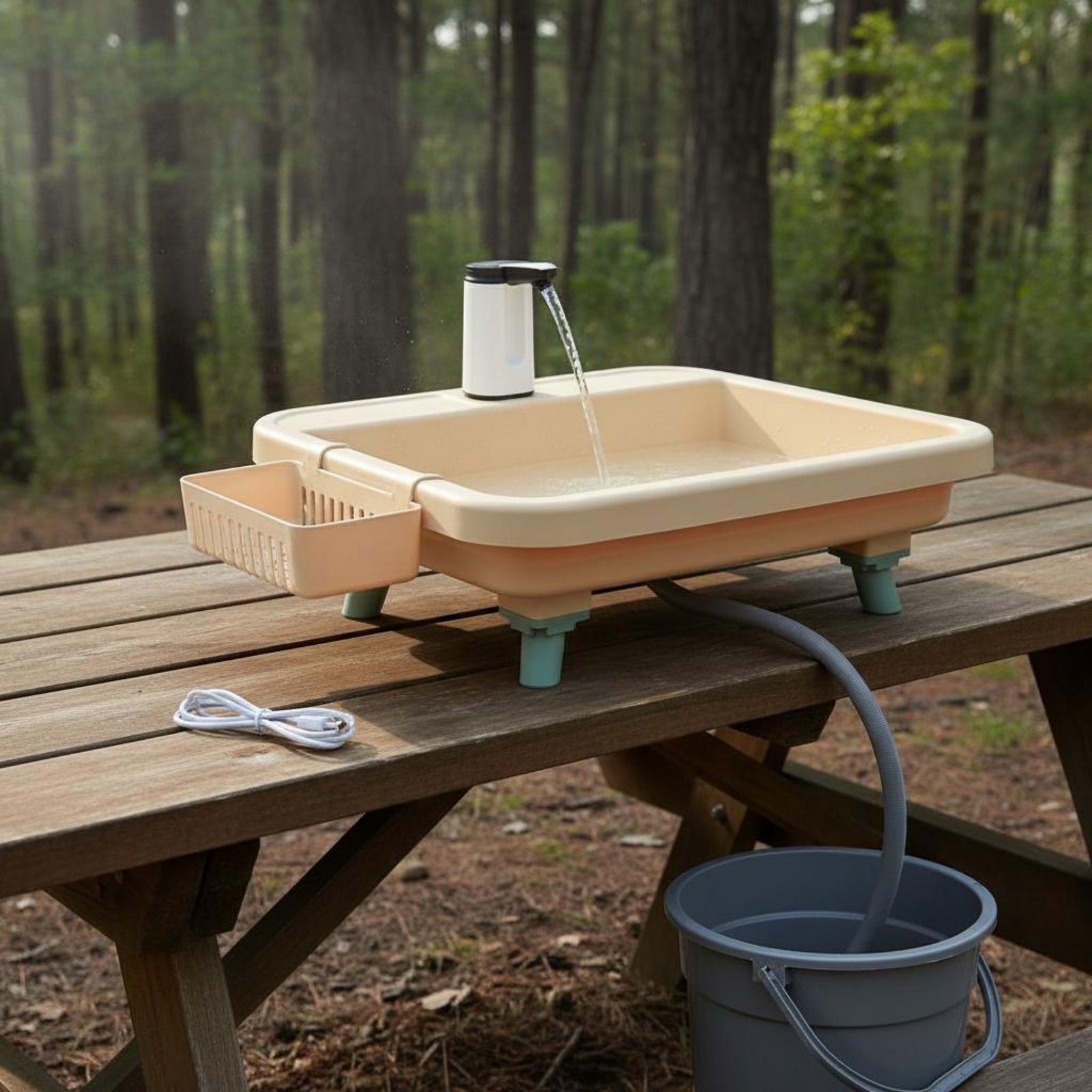 Stazione di Lavaggio Portatile - Outdoor Camp recensione e prezzo