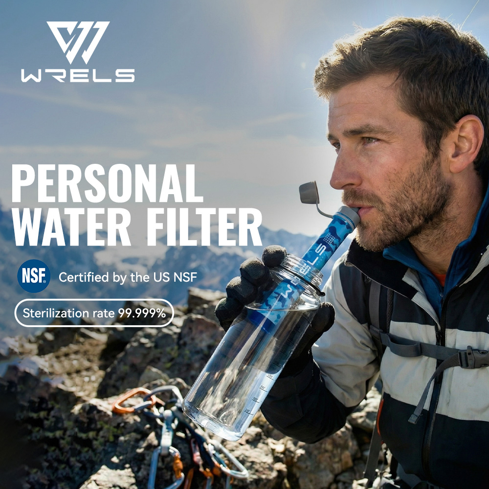 WRELS Set di filtri per l'acqu - Portable Water Filter recensione e prezzo