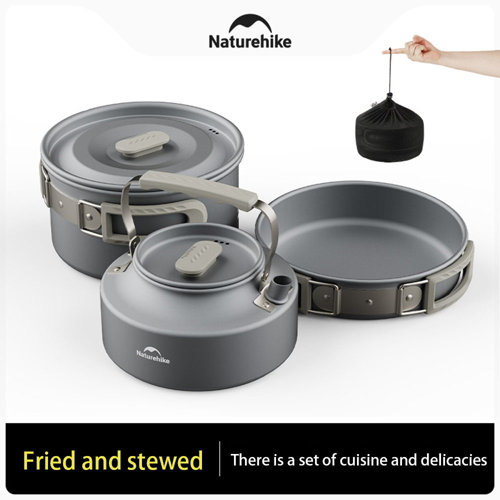 Naturehike Set di pentole da e - Outdoor Camping Cooking Set recensione e prezzo