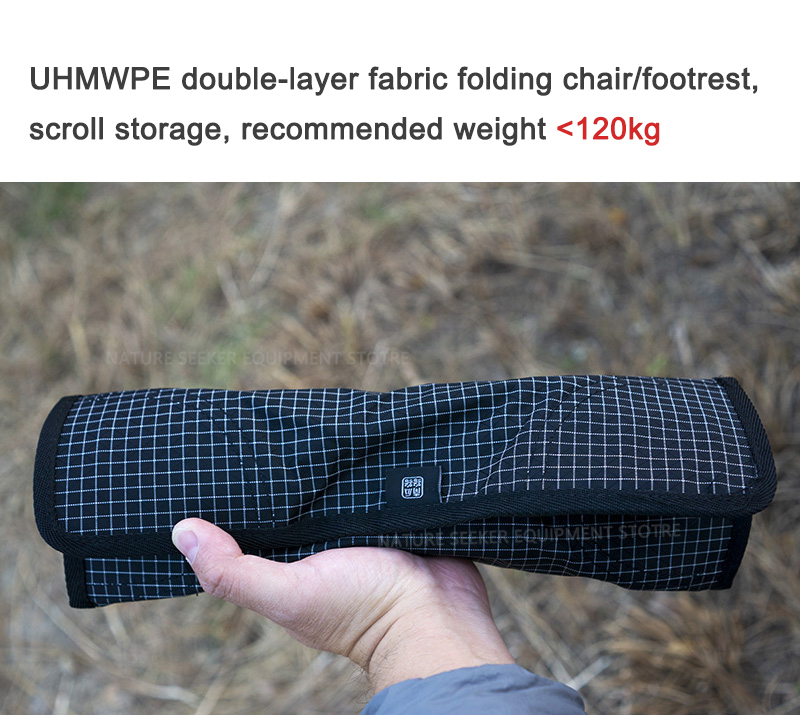 UHMWPE Sgabello Sedia pieghevo - Outdoor Camping Loveseat recensione e prezzo